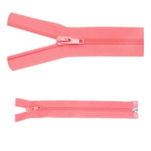 Reißverschluss Nr. 5 Trennt 75cm Hell-Pink 5 Stücke