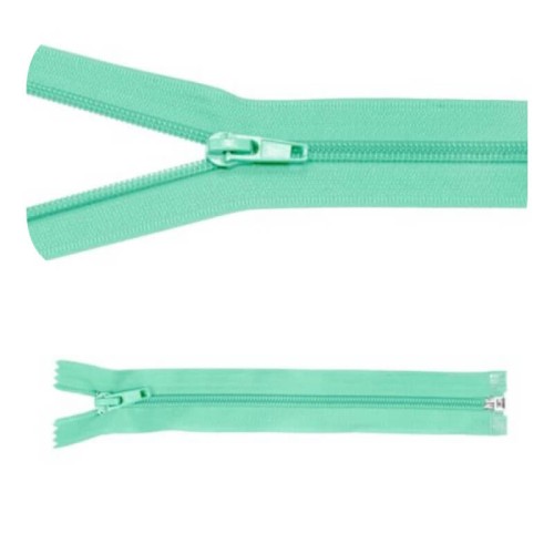 Zamek błyskawiczny #5 Rozdzielczy 80cm Mięta 5szt