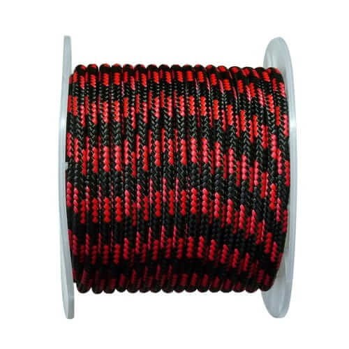 Lina Polipropylenowa Rdzeń 10mm Czarno/Czerwona 5m
