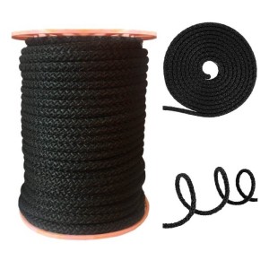 Seil aus Polypropylen, 5 mm, schwarz, 250 m