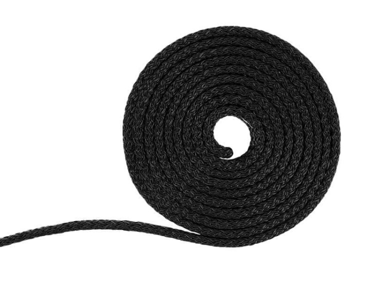 Sznur Lina 10mm Polipropylen Czarna 50mb