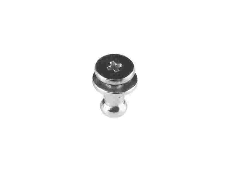 Śrubka Kulka Knopik Nit 5/4/8 mm Srebrny 5szt