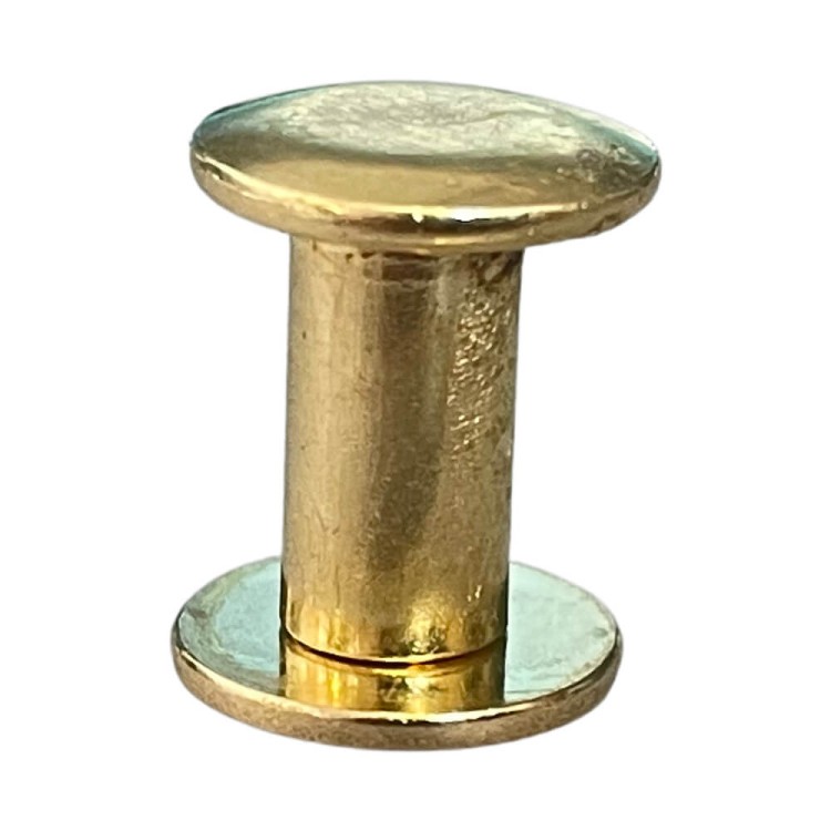 Nity skręcane Śrubka 10mm Złoty 5szt