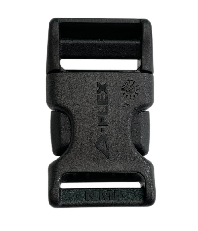 Klamra 25mm Zapięcie Zatrzask Duraflex Wygięta