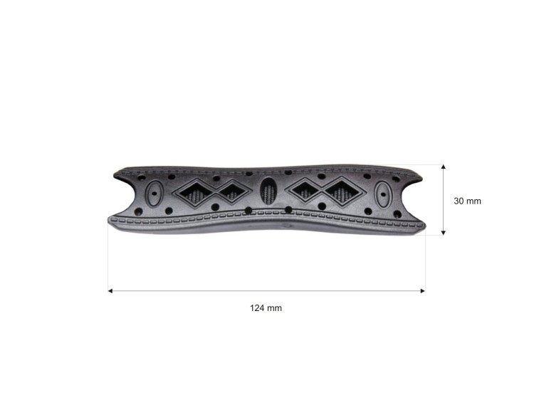 Rączka 122x30mm do Torebek, Walizek