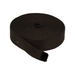 Rohrband 40mm Polypropylen Schwarz 5m
