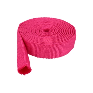 Rohrband 16 mm, Polypropylen, rosa, 5 m