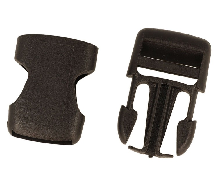 Klamra Plastikowa 20mm Zapięcie Klasyk 10szt
