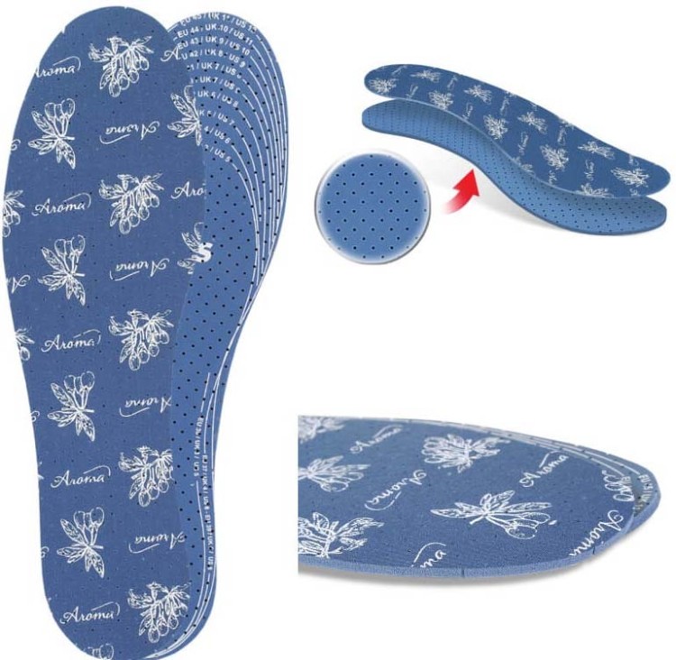 Wkładki do Butów z Olejkami Zapachowymi Aroma Blue