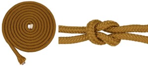 Seil, Schnur, Kordel 6 mm, C.Gold, Polypropylen, Kern, 10 m
