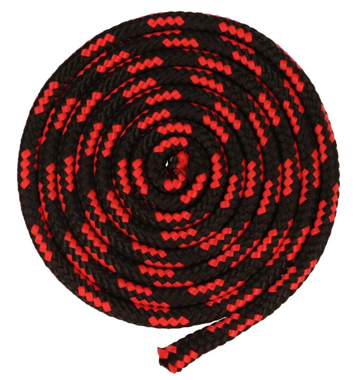 Lina Polipropylenowa Rdzeń 10mm Czarno/Czerwona 5m