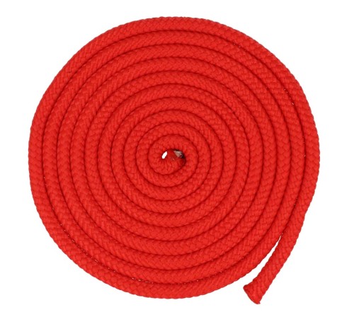Lina Pleciona 6mm Polipropylenowa Rdzeń 25mb Czerwona