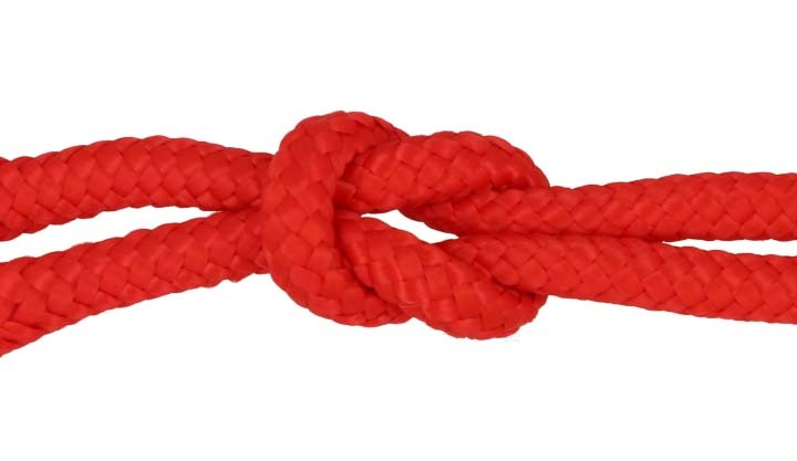 Lina Pleciona 6mm Polipropylenowa Rdzeń 25mb Czerwona