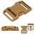 Klamra plastikowa 38mm ARMY TAN Duraflex