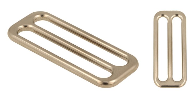 Regulator Odlewany Ramka 50 x 18  mm Srebrny