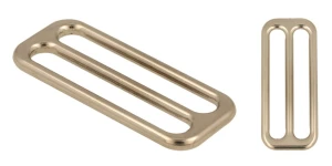 Gussregler, Rahmen 50 x 18 mm, silberfarben, 5 Stück