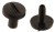 Śruba Nit plastikowy 10mm Czarny 10szt