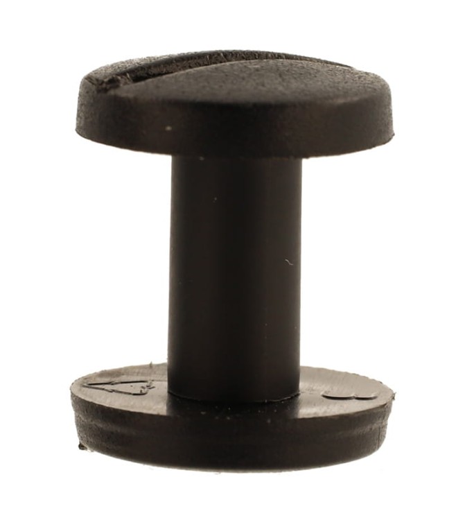 Śruba Nit plastikowy 10mm Czarny 10szt