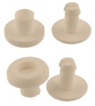 Kunststoffniete 5mm Weiß 20St