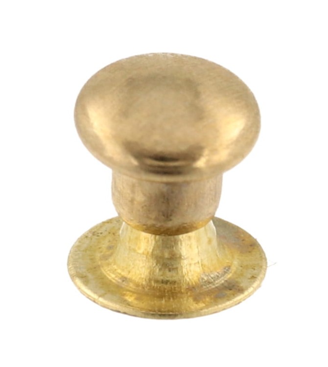 Nit kaletniczy N2 5,7x6,2mm Nity Kapsle 50szt Złote