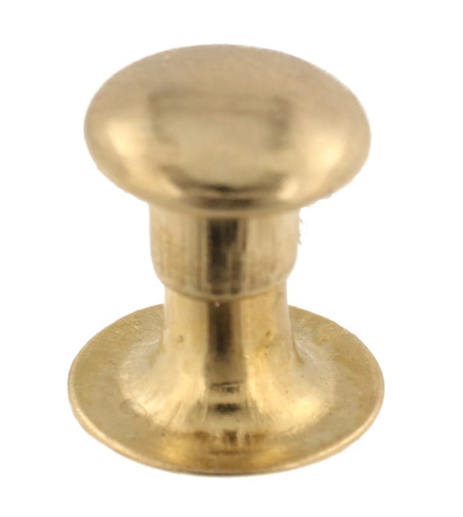Nit kaletniczy N4 8,8x8mm Nity Kapsle 50szt Złote