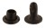 Nit kaletniczy N2 5,7x6,2mm Nity Kapsle 50szt CZARNY