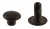 Nit kaletniczy N4 8,8x8mm Nity Kapsle 50szt CZARNY