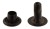 Nit kaletniczy N4 8,8x8mm Nity Kapsle 50szt CZARNY