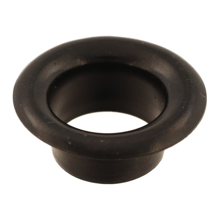 Oczka metalowe 6 mm krótkie – 100 szt + podkładki, kołnierz 11 mm