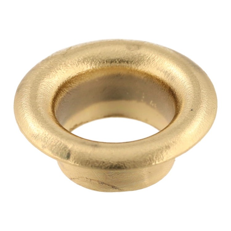 Oczka metalowe 6 mm krótkie – 100 szt + podkładki, kołnierz 11 mm