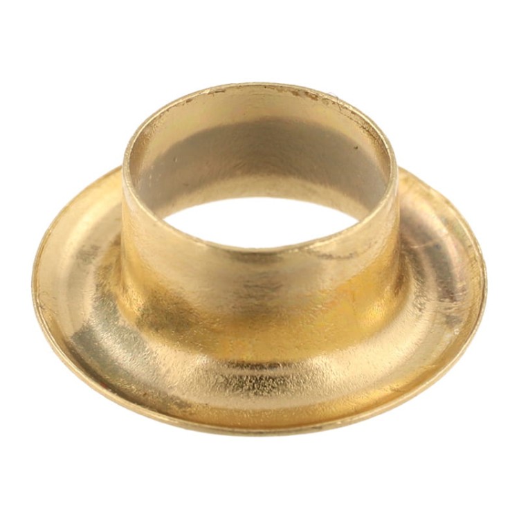 Oczka metalowe 6 mm krótkie – 100 szt + podkładki, kołnierz 11 mm