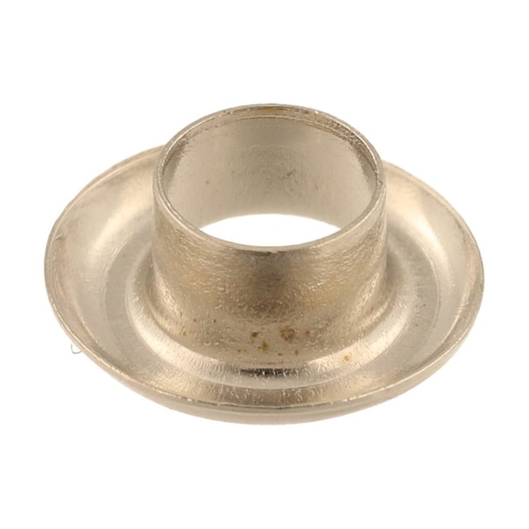 Oczka metalowe 5 mm krótkie – 100 szt + podkładki, kołnierz 9 mm