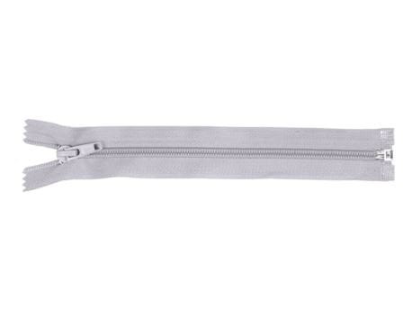 Zamek błyskawiczny #5 Rozdzielczy 85cm Popiel 5szt