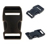 Schnalle 25mm Stealth Side Squeeze Duraflex Verschluss 5St
