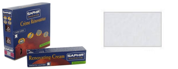 Krem do skóry SAPHIR Renovating Cream 25 ml – renowacja rys, przetarć i koloru