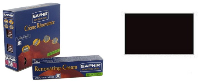 Krem do skóry SAPHIR Renovating Cream 25 ml – renowacja rys, przetarć i koloru