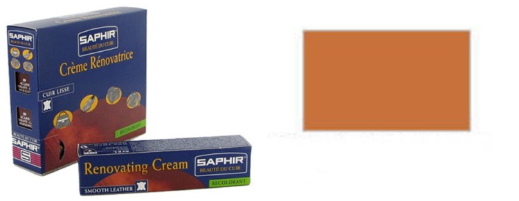 Krem do skóry SAPHIR Renovating Cream 25 ml – renowacja rys, przetarć i koloru