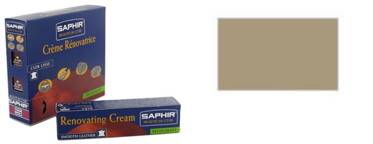 Krem do skóry SAPHIR Renovating Cream 25 ml – renowacja rys, przetarć i koloru
