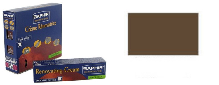 Krem do skóry SAPHIR Renovating Cream 25 ml – renowacja rys, przetarć i koloru