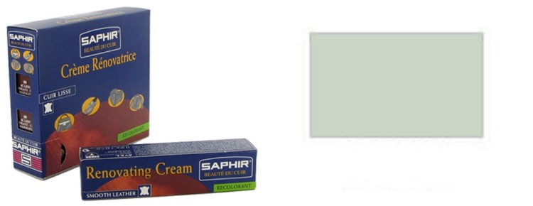Krem do skóry SAPHIR Renovating Cream 25 ml – renowacja rys, przetarć i koloru