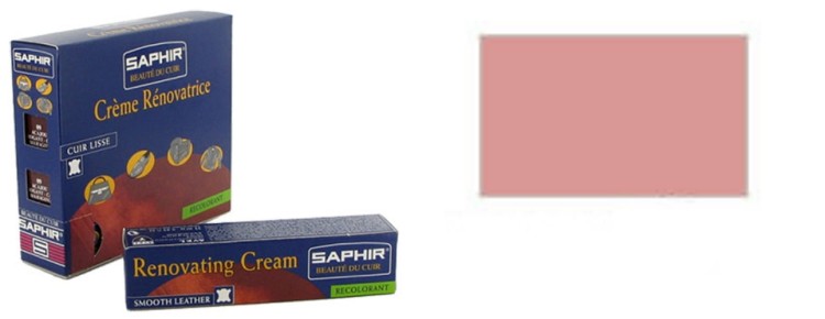 Krem do skóry SAPHIR Renovating Cream 25 ml – renowacja rys, przetarć i koloru