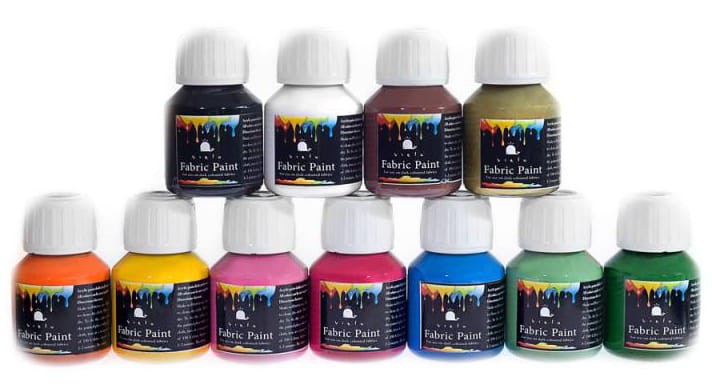 Farba do Tkanin Ciemnych VIELO 50ml Kolory