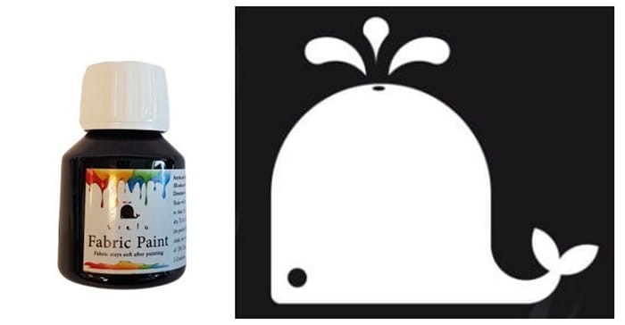 Farba do Tkanin Ciemnych VIELO 50ml Kolory