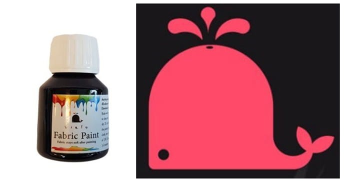 Farba do Tkanin Ciemnych VIELO 50ml Kolory