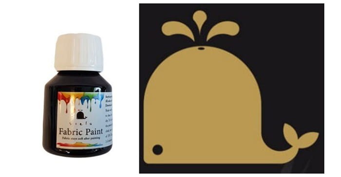 Farba do Tkanin Ciemnych VIELO 50ml Kolory