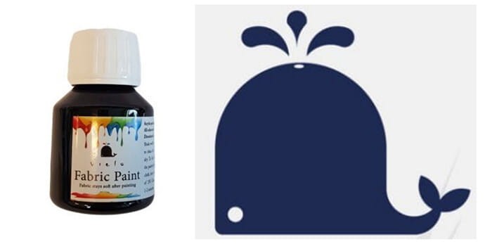 Farba do Tkanin Perłowe VIELO 50ml Kolory