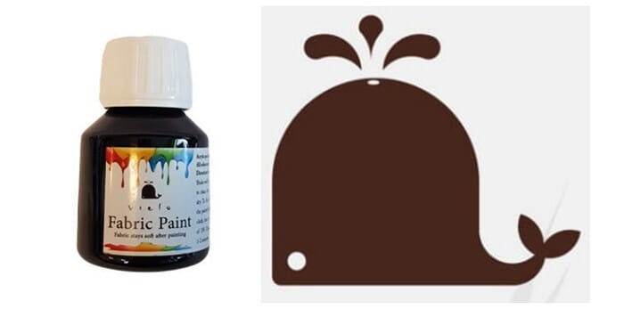 Farba do Tkanin Perłowe VIELO 50ml Kolory