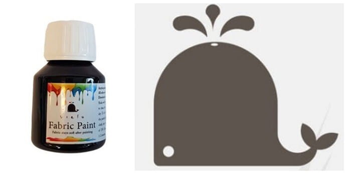 Farba do Tkanin Perłowe VIELO 50ml Kolory