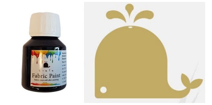 Farba do Tkanin Perłowe VIELO 50ml Kolory