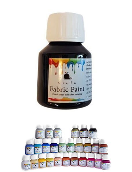 Farba do Tkanin Perłowe VIELO 50ml Kolory